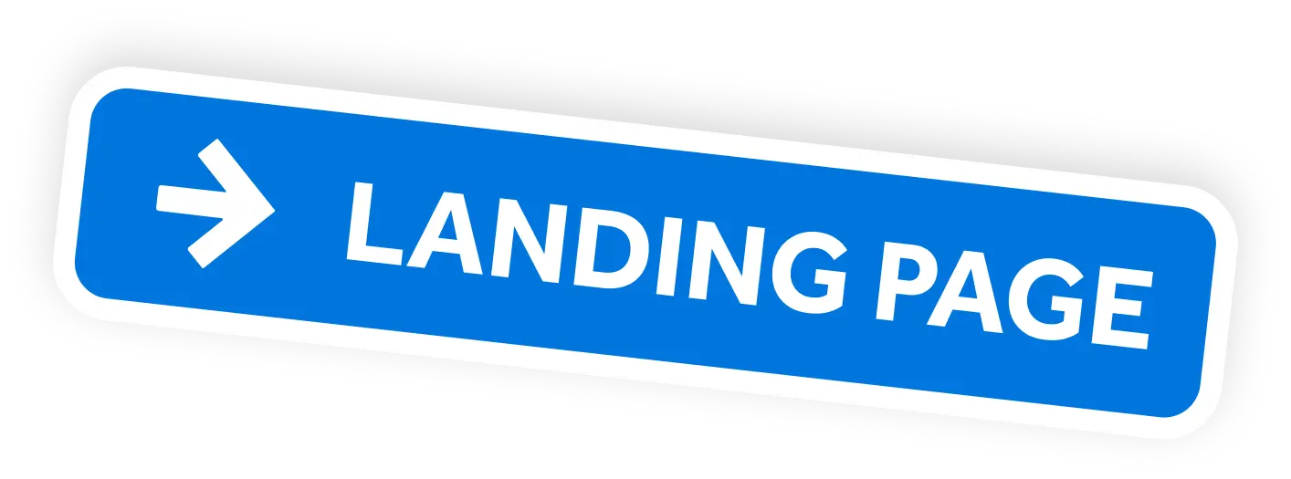 Panneau Landing page
